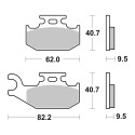 Set Pastiglie Brembo 07gr50sx Off Road Racing Sinter