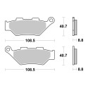 Set Pastiglie Brembo 07ks07sa Sinter Ant.