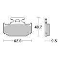 Set Pastiglie Brembo 07su18tt Semimetallica