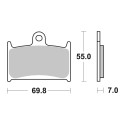 Set Pastiglie Brembo 07su22sa Sinter Anteriori
