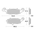 Set Pastiglie Brembo 07su16sp Sinter Posteriori