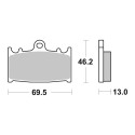 Set Pastiglie Brembo 07su30sp Sinter Posteriori