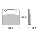 Set Pastiglie Brembo 07su06sp Sinter Posteriori