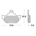 Set Pastiglie Brembo 07su08tt Semimetallica