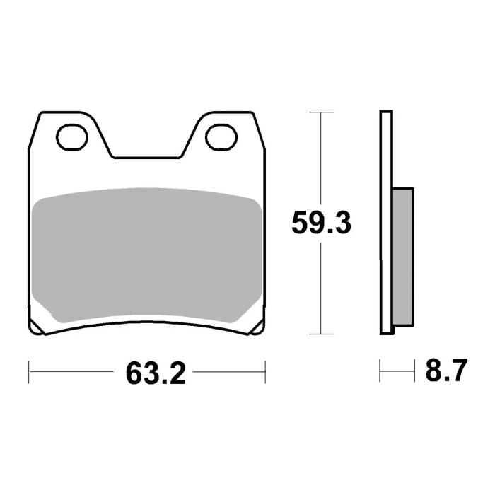 Set Pastiglie Brembo 07ya4007 Carbon Ceramic