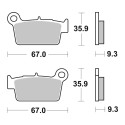 Set Pastiglie Brembo 07ya41tt Semimetallica