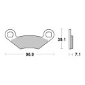 Set Pastiglie Brembo 07po01sx Off Road Racing Sinter