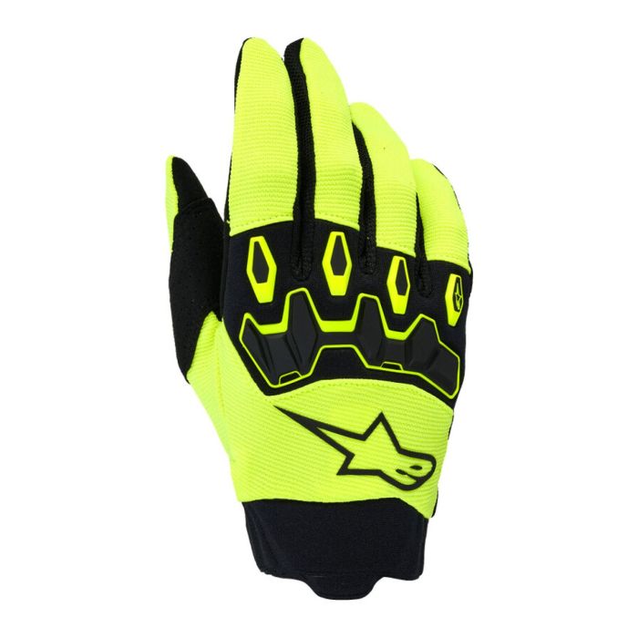 Guanti Alpinestars Full Bore V2 Yellow Fluo Black