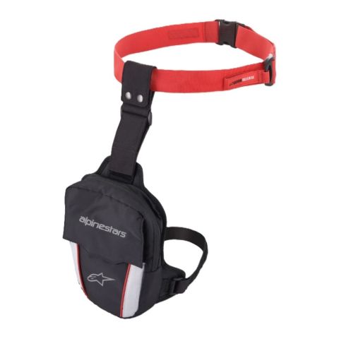 Borsello Da Gamba Alpinestars Access Thigh Bag Black Red White