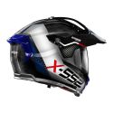 Casco Nolan X-552 Ultra Carbon Dinamo N-com Blue Red