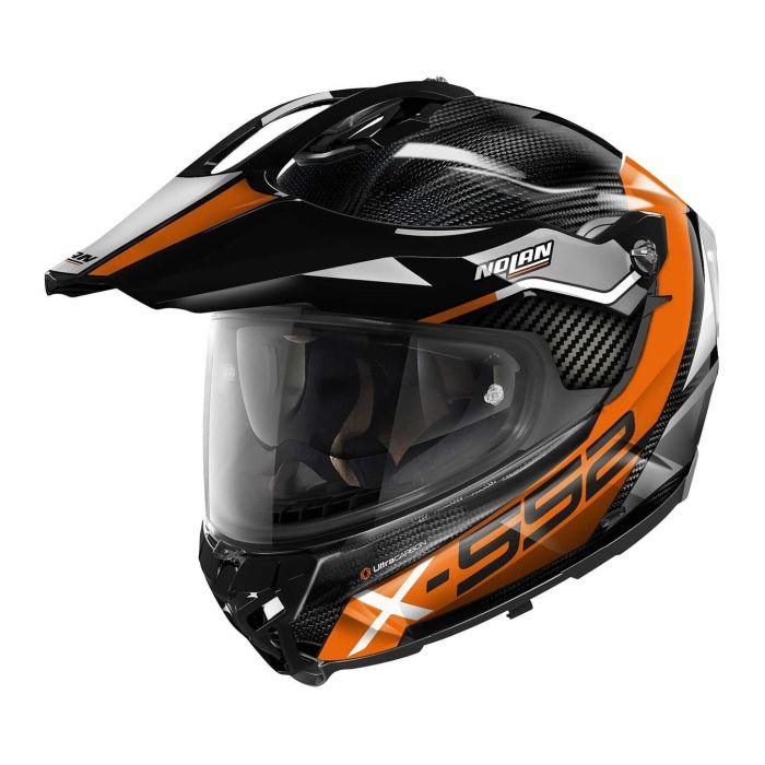 Casco Nolan X-552 Ultra Carbon Dinamo N-com Orange