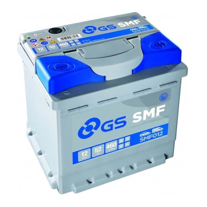 Batteria Auto Gs-yuasa SMF012 52 Ah. 460 A.