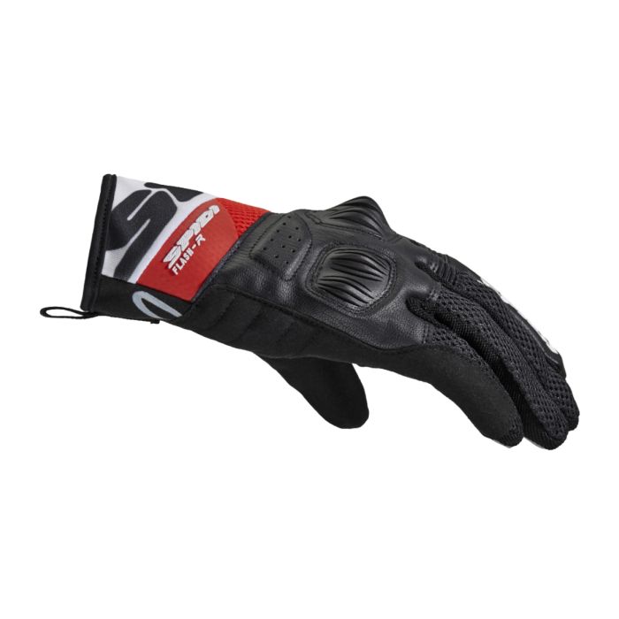 Guanti Estivi In Tessuto Spidi Flash-r Evo. Rosso