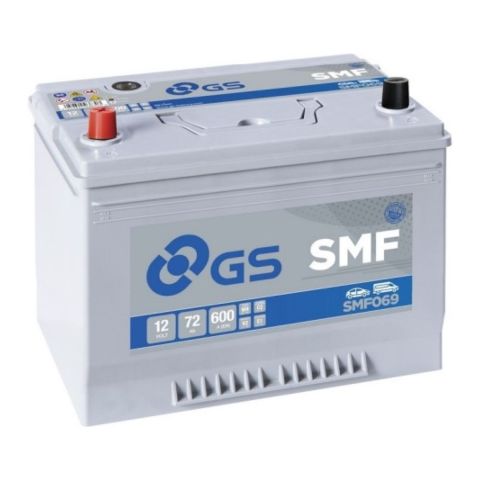 Batteria Auto Gs-yuasa SMF069 72 Ah. 600 A.