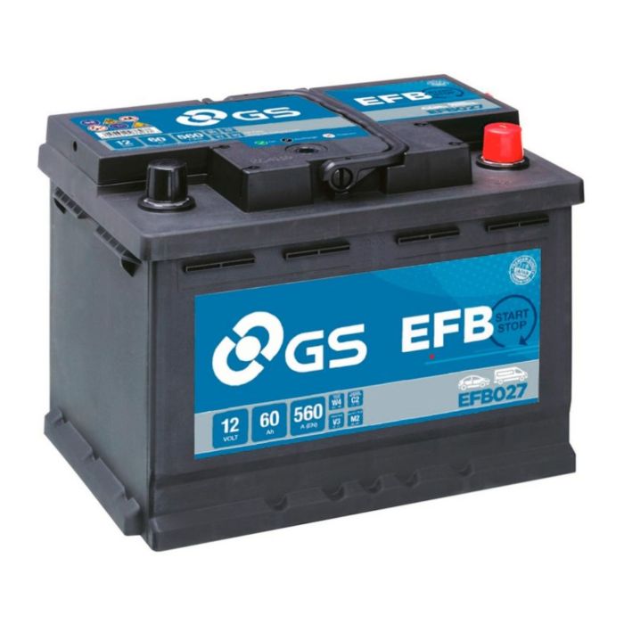 Batteria Auto Start & Stop Gs-yuasa EFB027 65 Ah. 600 A.
