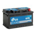 Batteria Auto Start & Stop Gs-yuasa EFB100 65 Ah. 650 A.