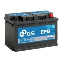 Batteria Auto Start & Stop Gs-yuasa Efb 75 Ah. 700 A.