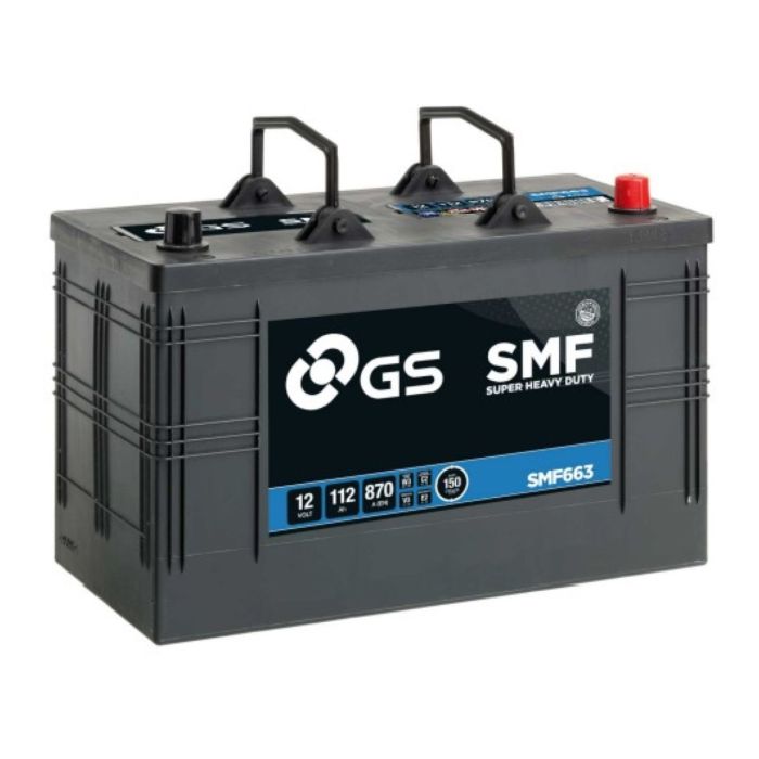 Batteria Truk Gs-yuasa SMF663 112 Ah. 870 A.