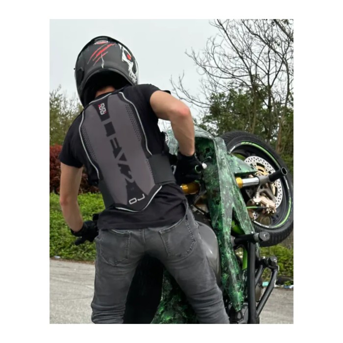 Paraschiena Oj Back Tech 845 Nero/grigio