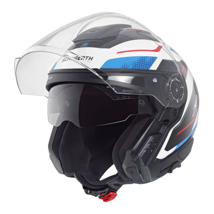 Casco Schuberth J2 Graphic Sigma Blu