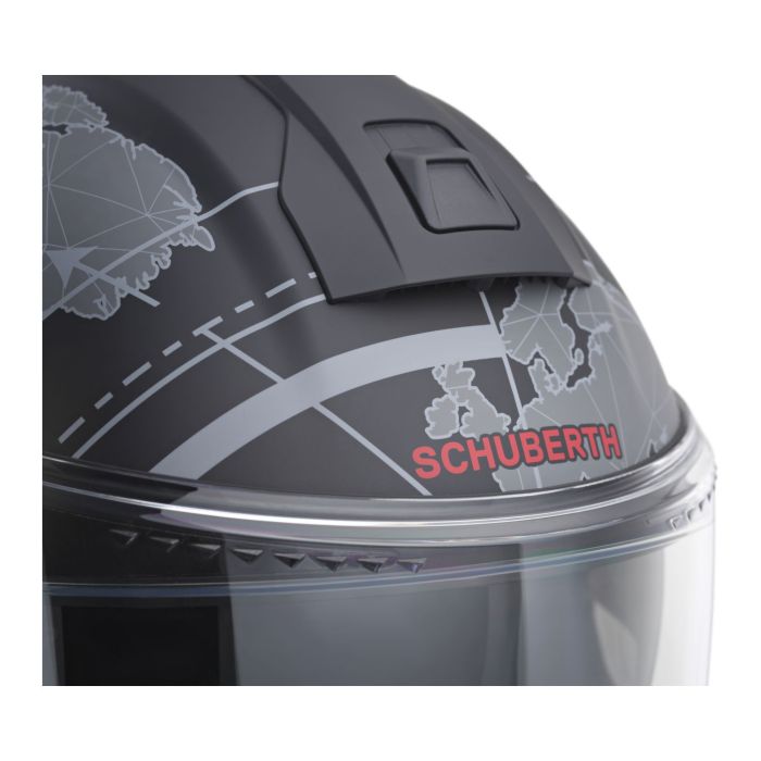 Casco Modulare Schuberth C5 Graphic Globe Nero