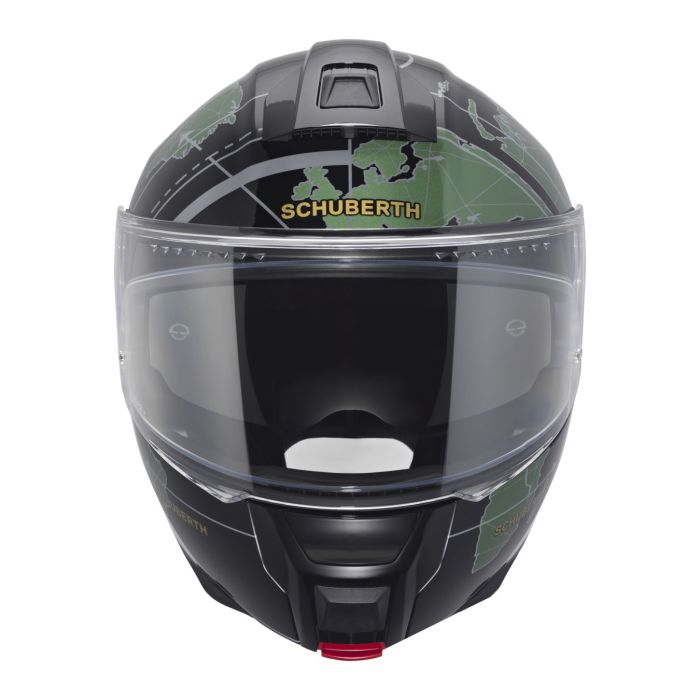 Casco Modulare Schuberth C5 Graphic Globe Verde