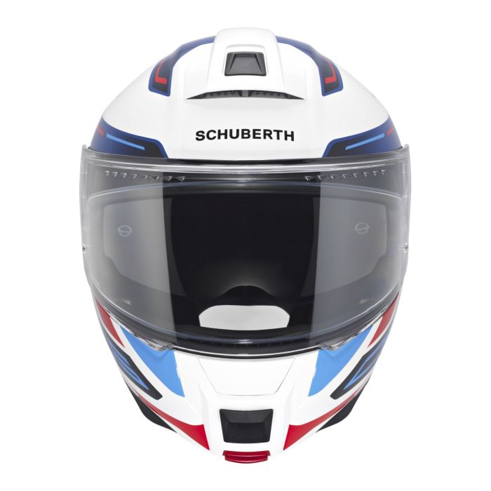 Casco Modulare Schuberth C5 Graphic Omega Bianco