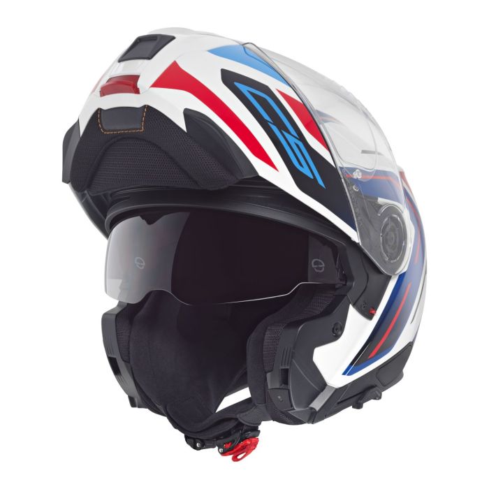 Casco Modulare Schuberth C5 Graphic Omega Bianco