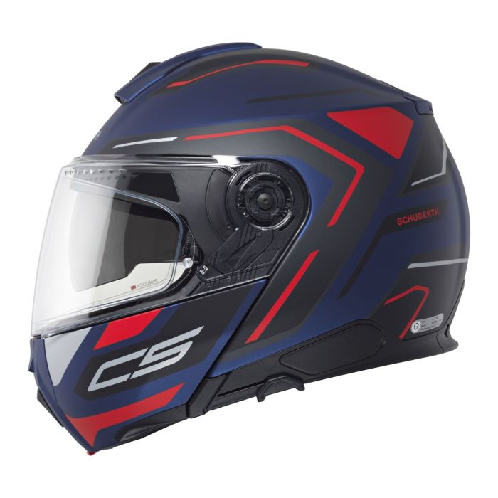 Casco Modulare Schuberth C5 Graphic Omega Blu