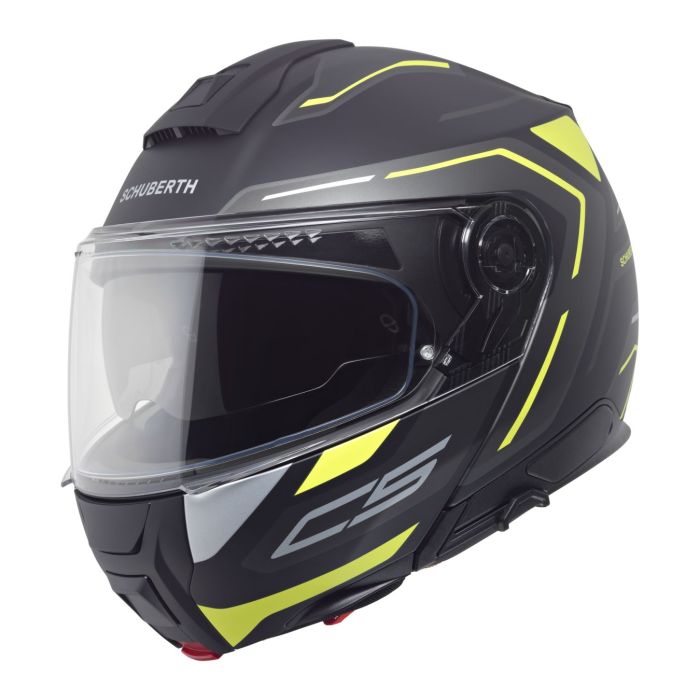 Casco Modulare Schuberth C5 Graphic Omega Giallo
