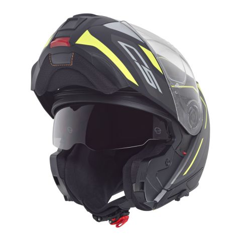 Casco Modulare Schuberth C5 Graphic Omega Giallo