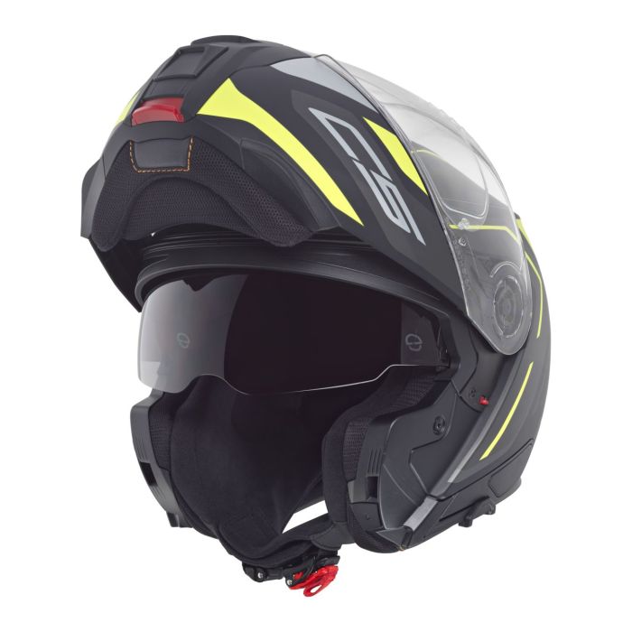 Casco Modulare Schuberth C5 Graphic Omega Giallo