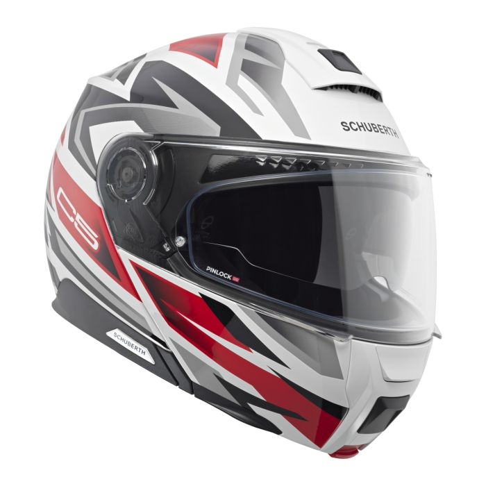 Casco Modulare Schuberth C5 Graphic 2026 Zenith Rosso