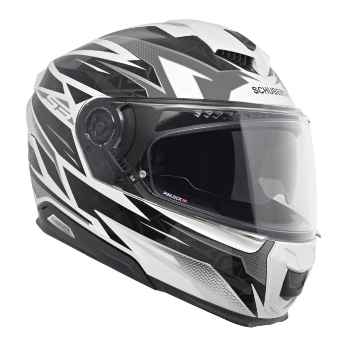 Casco Integrale Schuberth S3 Graphic 2026 Thunder Bianco