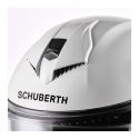 Casco Integrale Schuberth S3 Mono Bianco Lucido