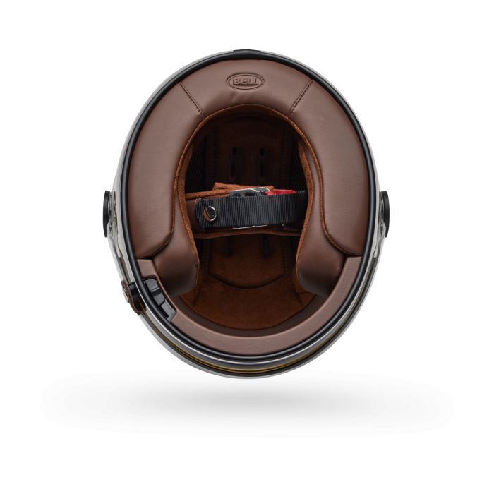 Casco Bell Bullitt Gt Wander Vintage Bianco Nero