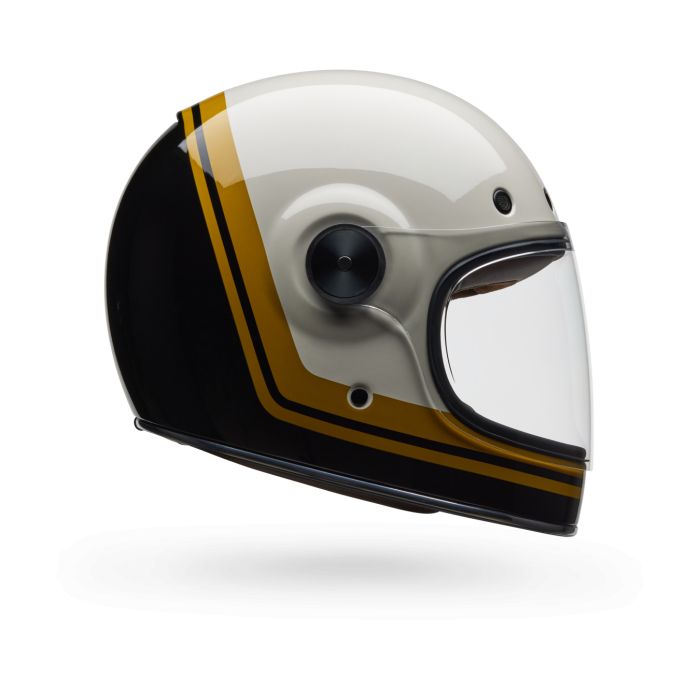 Casco Bell Bullitt Gt Wander Vintage Bianco Nero