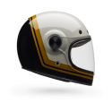 Casco Bell Bullitt Gt Wander Vintage Bianco Nero
