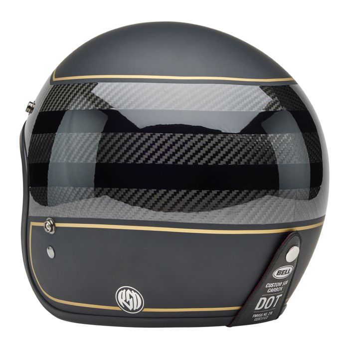 Casco Bell Custom 500 Carbon 2026 Roland Sands The Redondo Nero Opaco Lucido
