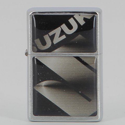 Metal Encendedor Suzuki Negro