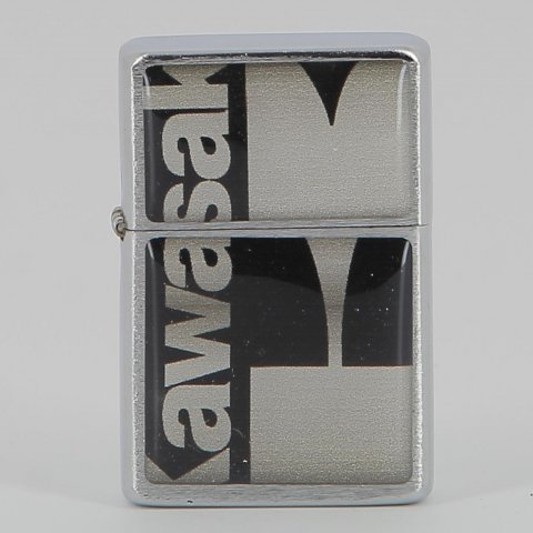 Metal lighter Kawasaki Black