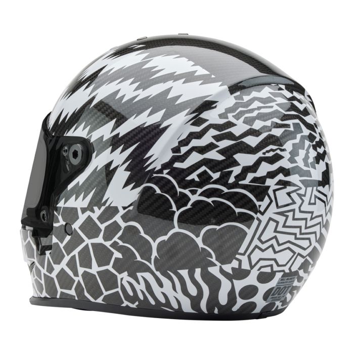 Casco Bell Eliminator Carbon 2026 Deathspray Nero Bianco