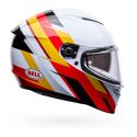 Casco Bell Lithium 2026 Nova Bianco Rosso