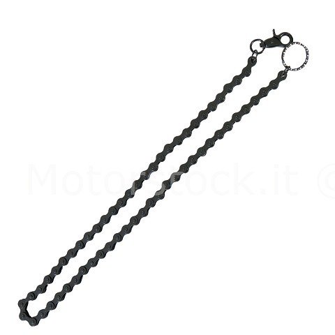 HOCWA1027.jpg| CATENA NERA HOT LEATHERS CON ANELLO 30''