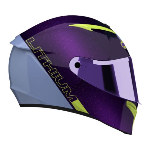Casco Bell Lithium Mips Plus 2026 Delta Nero Viola