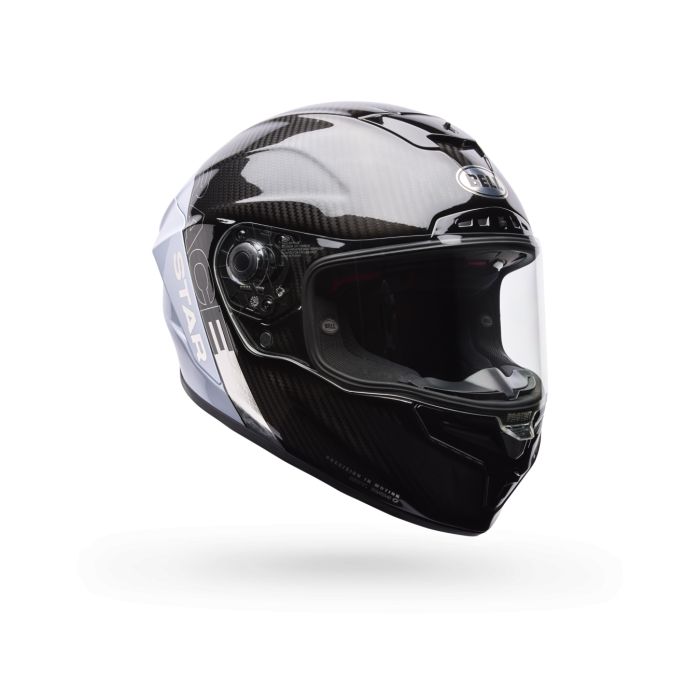 Casco Bell Race Star Dlx 2026 Flex Strike 2026 Argento Bianco