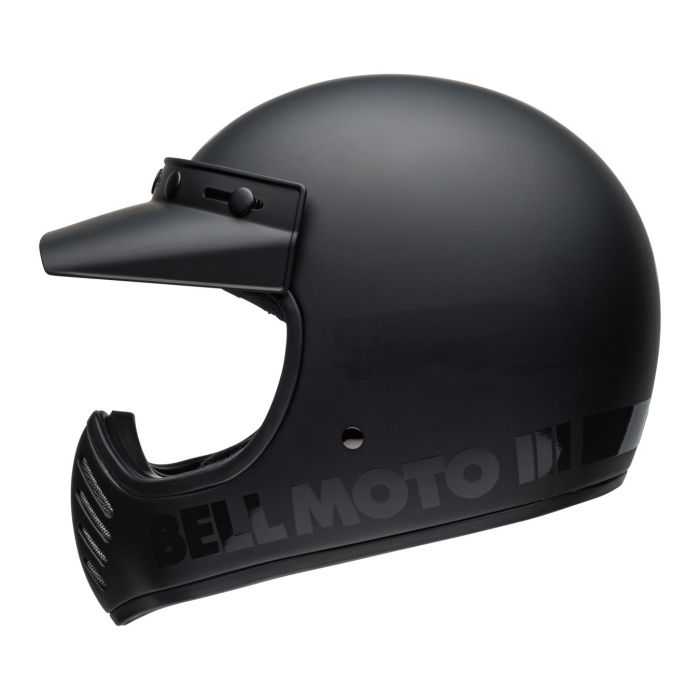 Casco Bell Moto-3 Classic Nero Opaco Lucido