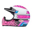 Casco Bell Moto-3 Deathspray Rosa Viola
