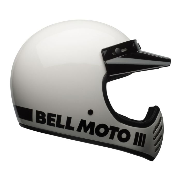 Casco Bell Moto-3 Classic Bianco