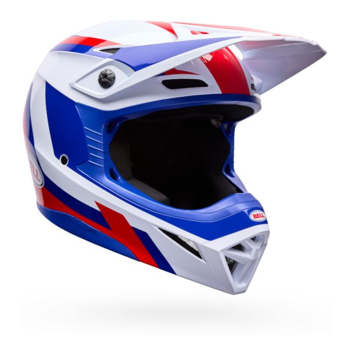 Casco Bell Mx-10 Mips 2026 Dyno Rosso Bianco